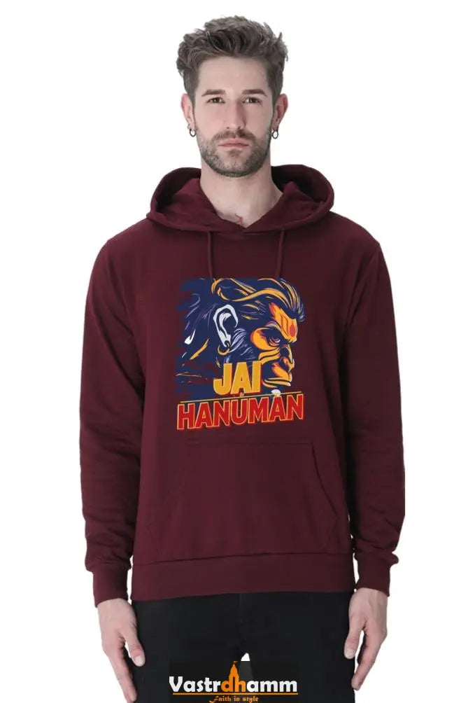 Resilient Hanuman Ji Hoodie Sweatshirt Vastrdhamm