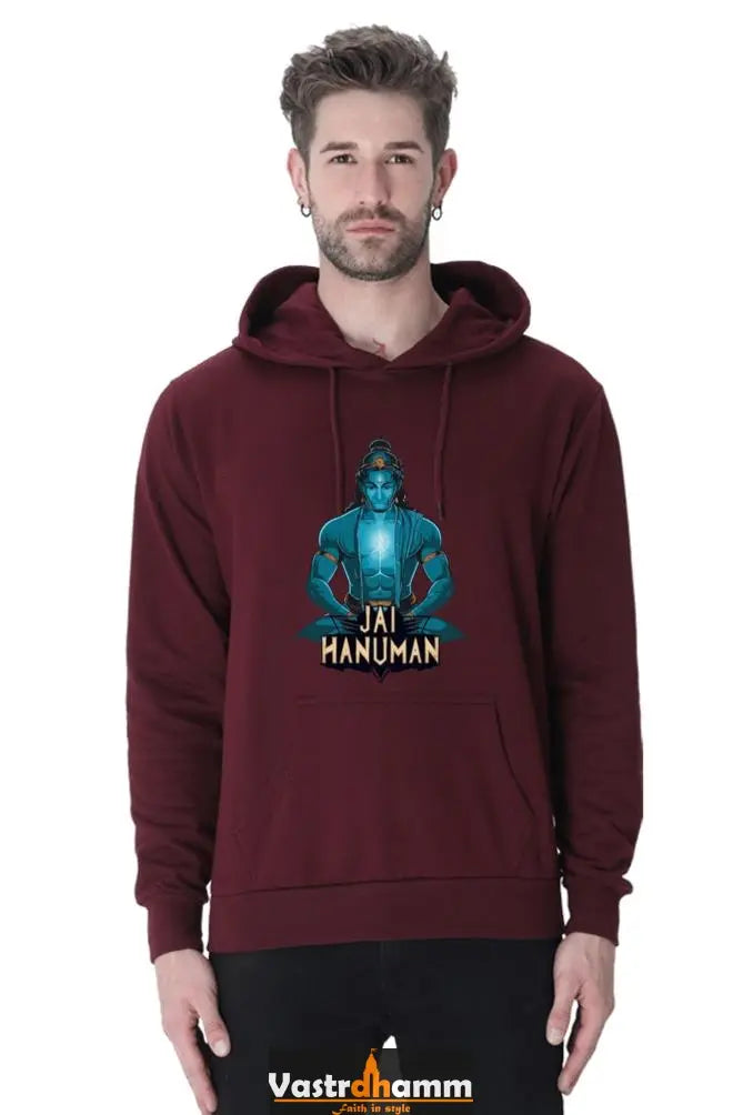 Robust Hanuman Ji Hoodie Sweatshirt Vastrdhamm