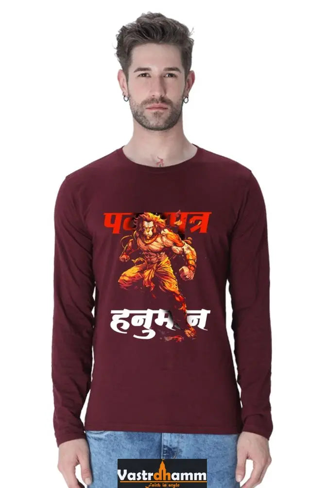 Robust Hanuman Ji Round Neck Full Sleeve Vastrdhamm