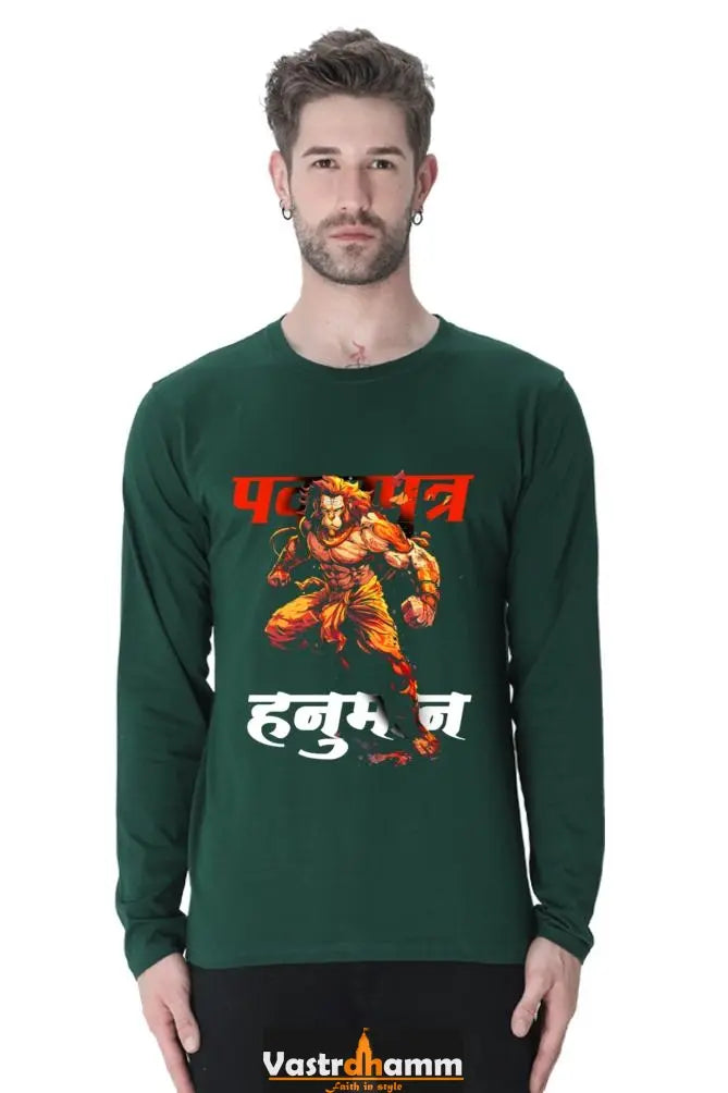 Robust Hanuman Ji Round Neck Full Sleeve Vastrdhamm