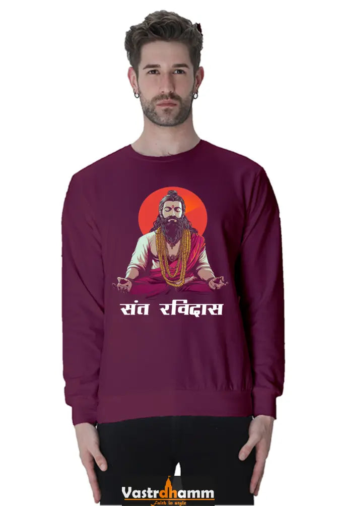 Sant Ravidas Wisdom Sweatshirt T-Shirts for Men Vastrdhamm