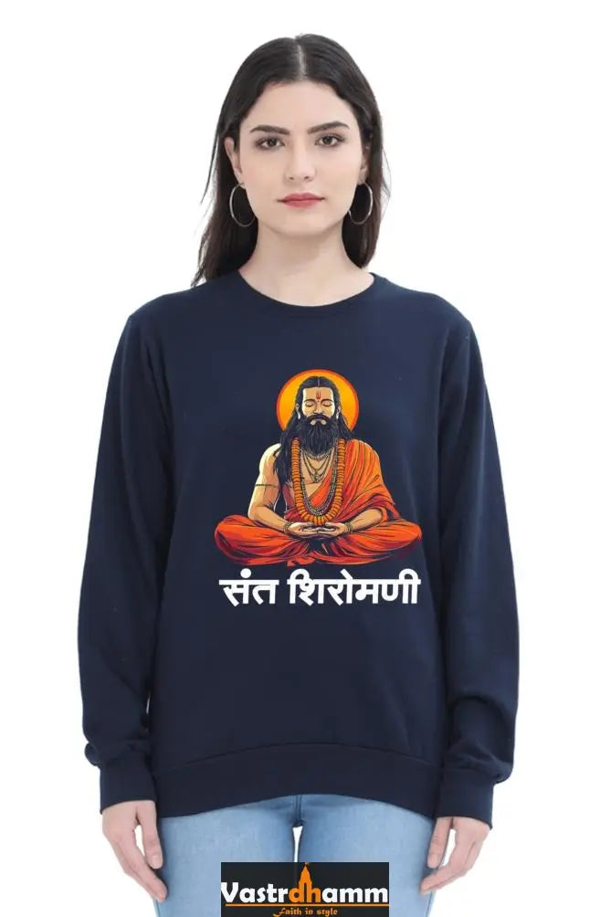 Sant Ravidas WisdomSweatshirt T-Shirts for Women Vastrdhamm