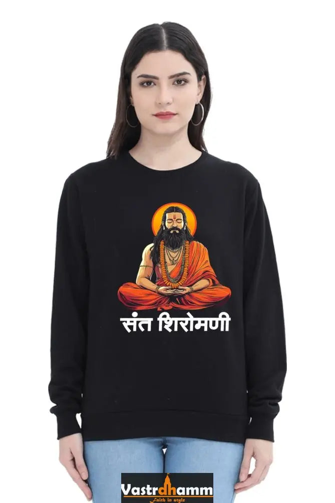 Sant Ravidas WisdomSweatshirt T-Shirts for Women Vastrdhamm