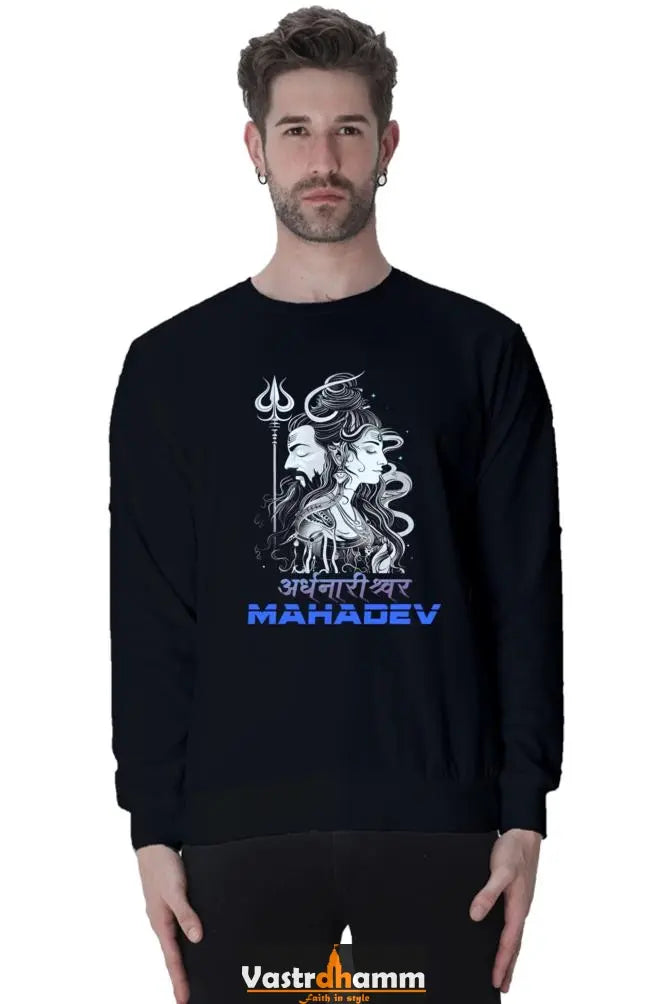 Shiv Ji Blessings Sweatshirt T-Shirts  for Men Vastrdhamm