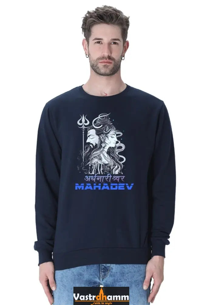 Shiv Ji Blessings Sweatshirt T-Shirts  for Men Vastrdhamm