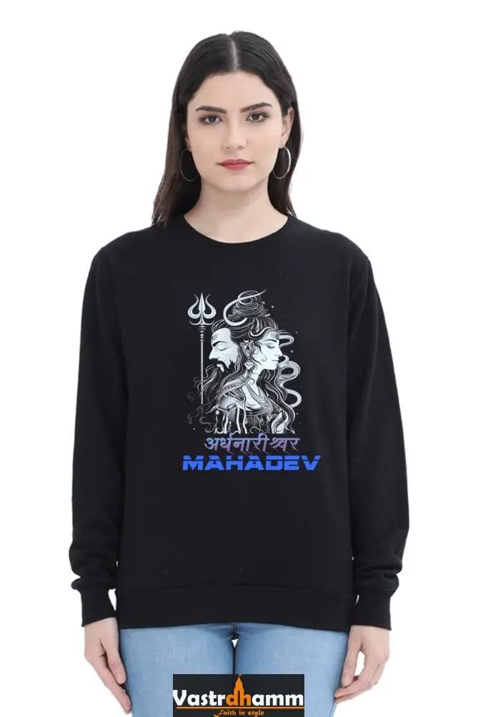 Shiv Ji Blessings Sweatshirt T-Shirts for Women Vastrdhamm