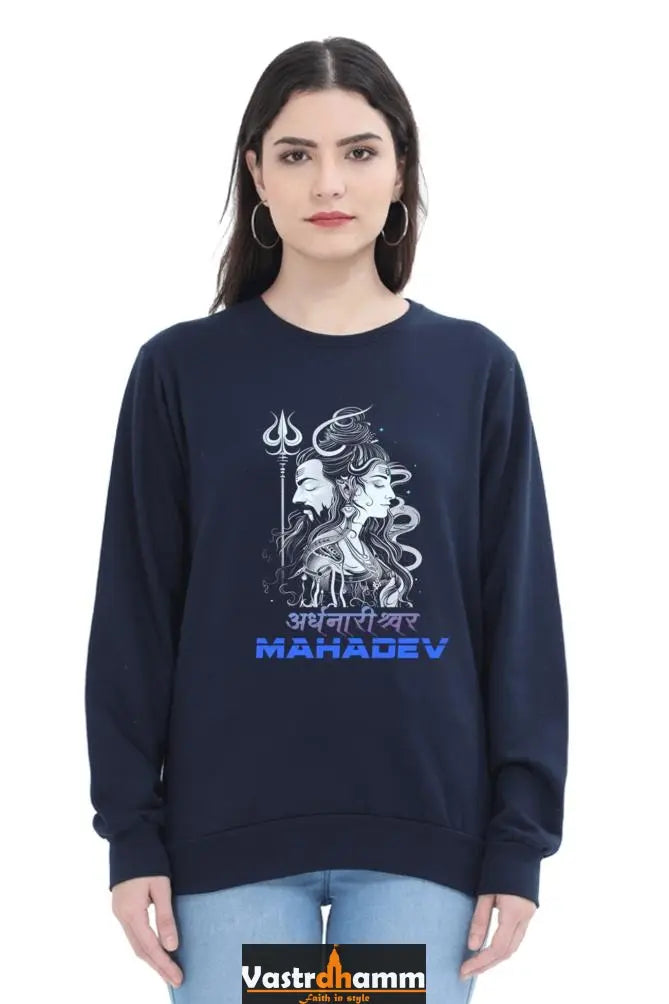 Shiv Ji Blessings Sweatshirt T-Shirts for Women Vastrdhamm