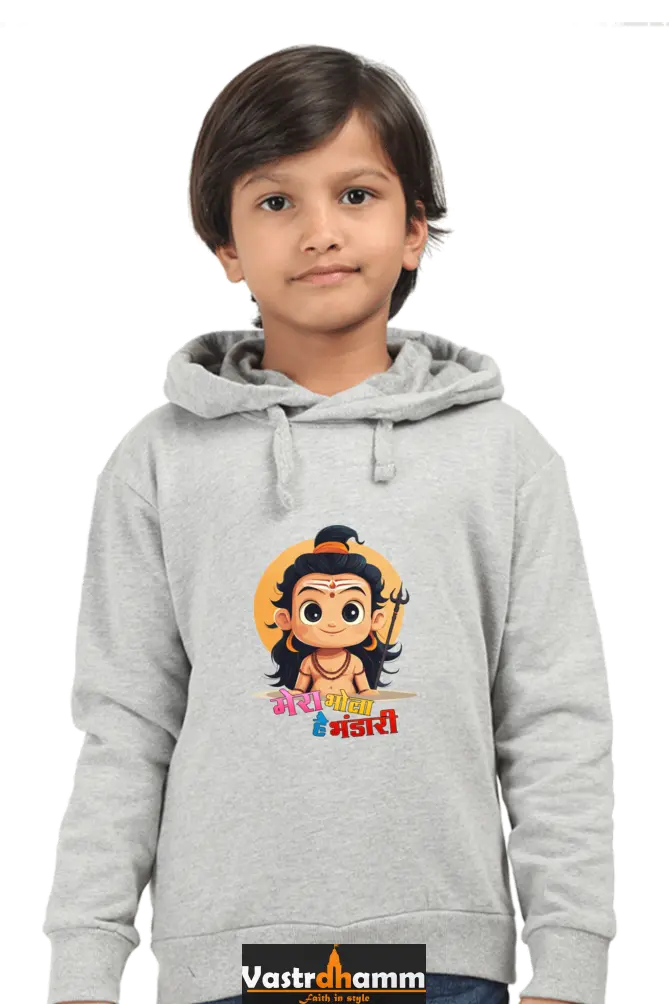 Shiv Ji Devotion Hoodie Sweatshirt T-Shirts for Boy Vastrdhamm