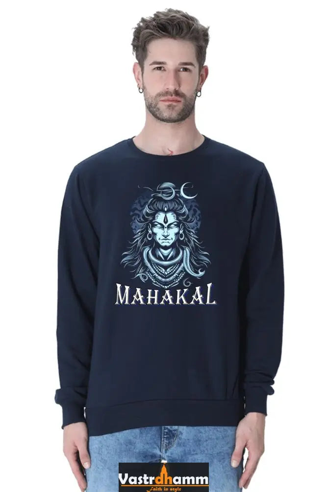 Shiv Ji Eternal Sweatshirt T-Shirts  for Men Vastrdhamm