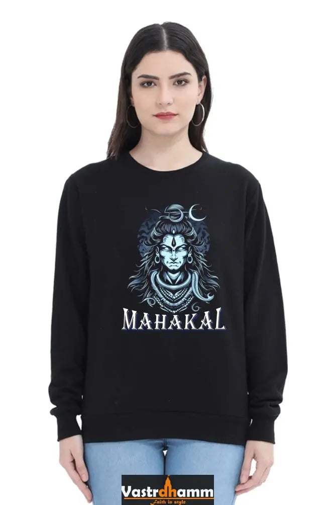 Shiv Ji Eternal Sweatshirt T-Shirts for Women Vastrdhamm