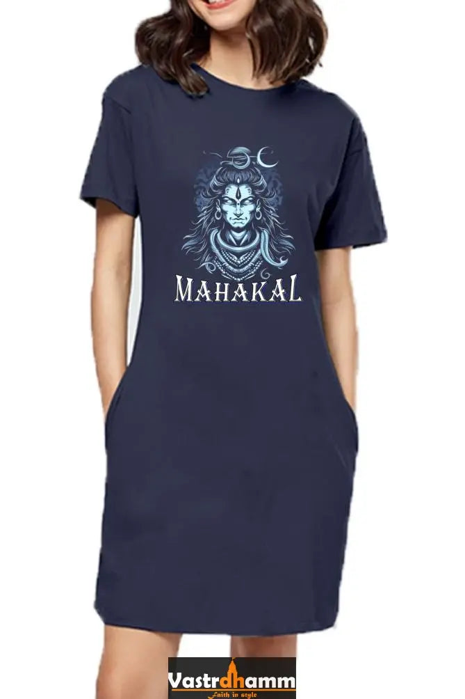 Shiv Ji Eternal T-Shirts Dress for Women Vastrdhamm