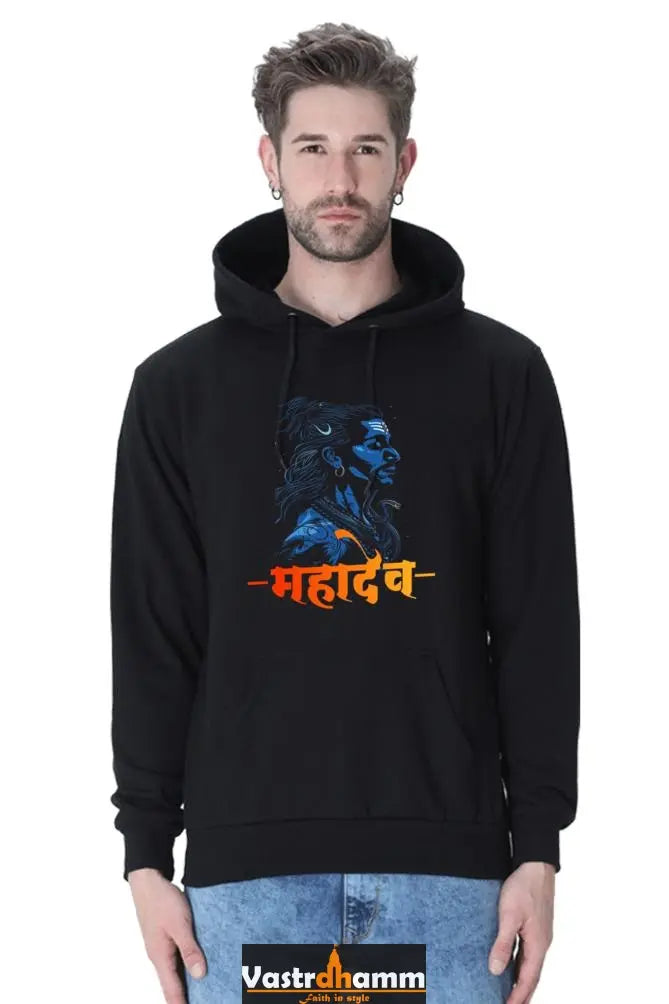 Shiv Ji Kailash Hoodie Sweatshirt T-Shirts  for Men Vastrdhamm