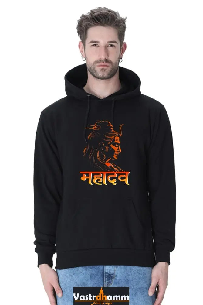 Shiv Ji Mahadev Hoodie Sweatshirt T-Shirts  for Men Vastrdhamm