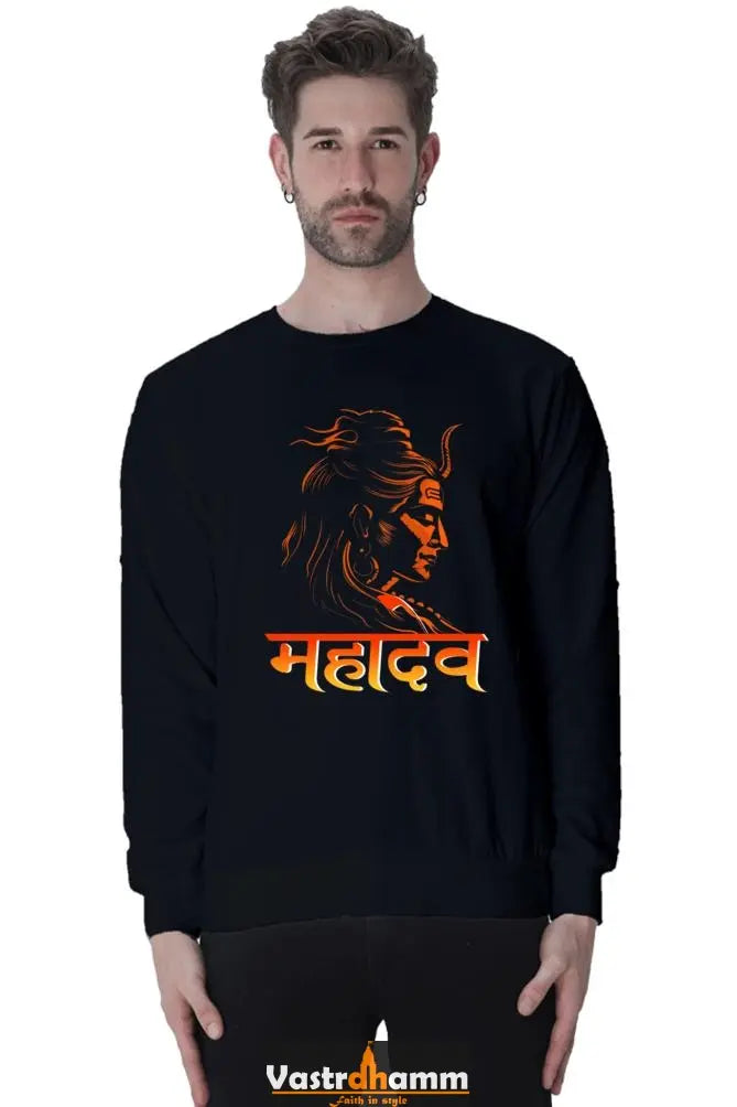 Shiv Ji Mahadev Sweatshirt T-Shirts  for Men Vastrdhamm