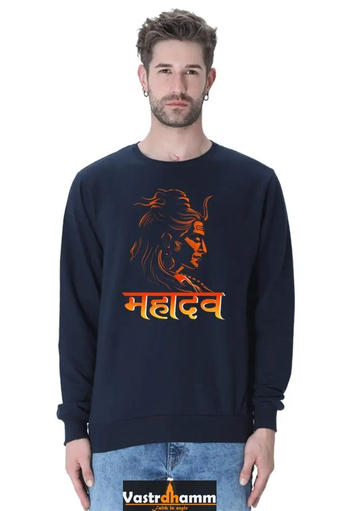 Shiv Ji Mahadev Sweatshirt T-Shirts  for Men Vastrdhamm