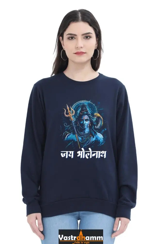 Shiv Ji Meditation Sweatshirt T-Shirts for Women Vastrdhamm