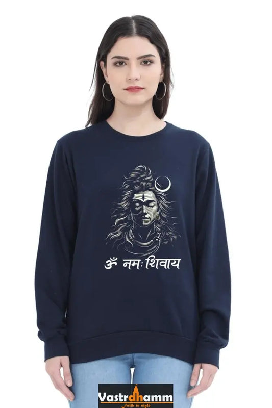 Shiv Ji Om Namah Shivaya Sweatshirt T-Shirts for Women Vastrdhamm