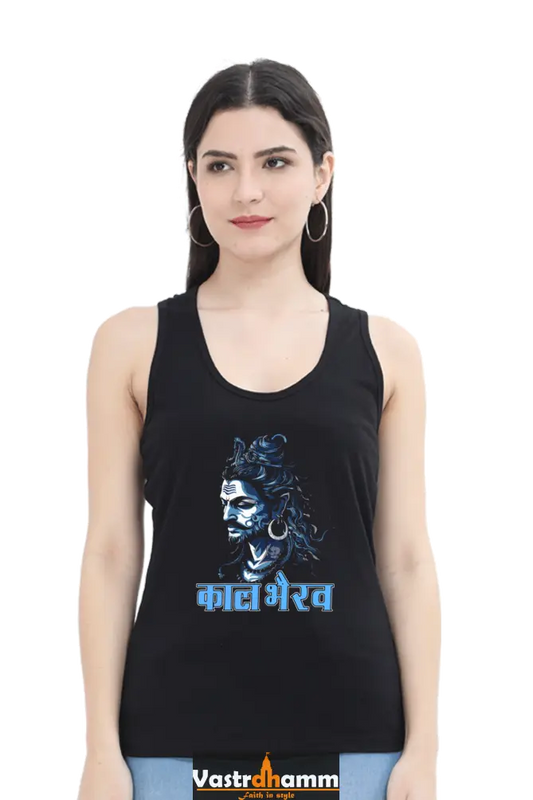 Shiv Ji Rudra Tank Top T-Shirts for Women Vastrdhamm
