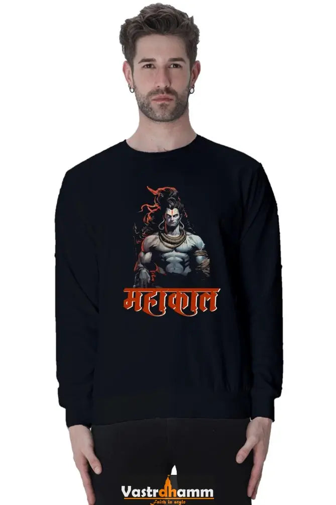 Shiv Ji Shankar Sweatshirt T-Shirts  for Men Vastrdhamm