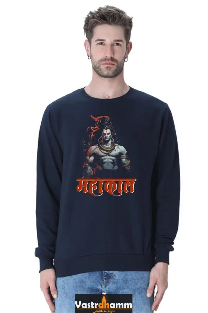 Shiv Ji Shankar Sweatshirt T-Shirts  for Men Vastrdhamm