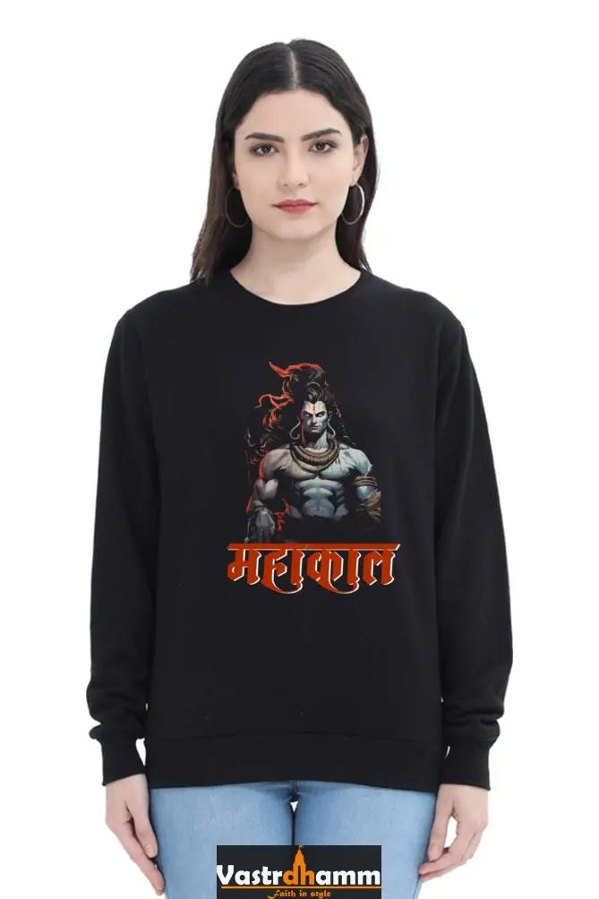 Shiv Ji Shankar Sweatshirt T-Shirts for Women Vastrdhamm