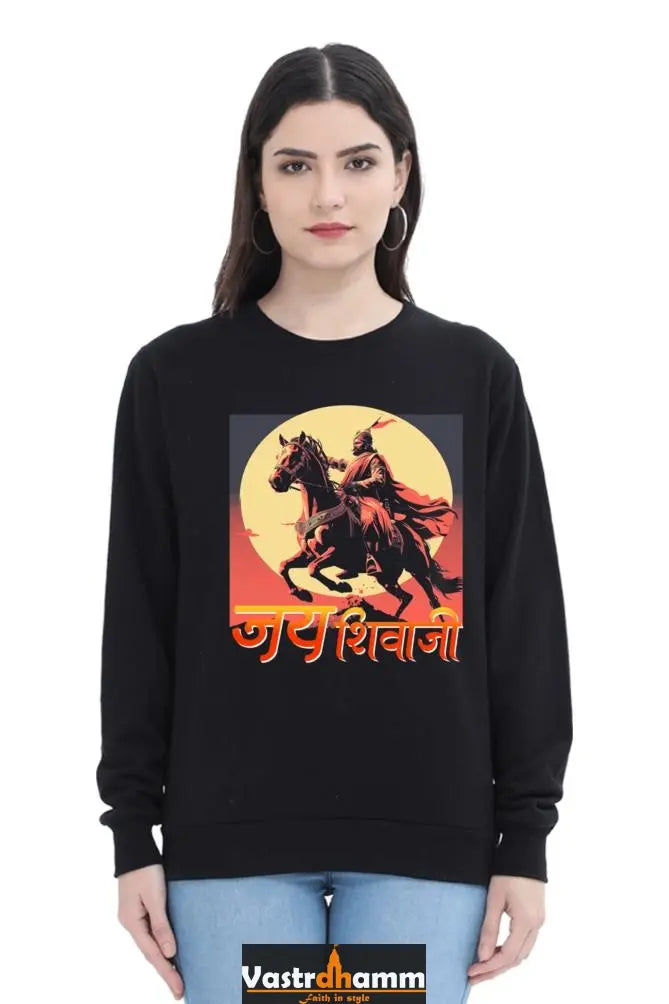 Shivaji Maharaj Honor Sweatshirt T-Shirts for Women Vastrdhamm