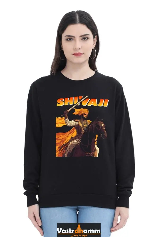 Shivaji Maharaj Legacy Sweatshirt T-Shirts for Women Vastrdhamm