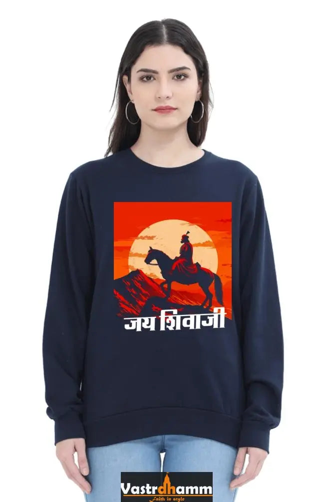 Shivaji Maharaj Protector Sweatshirt T-Shirts for Women Vastrdhamm