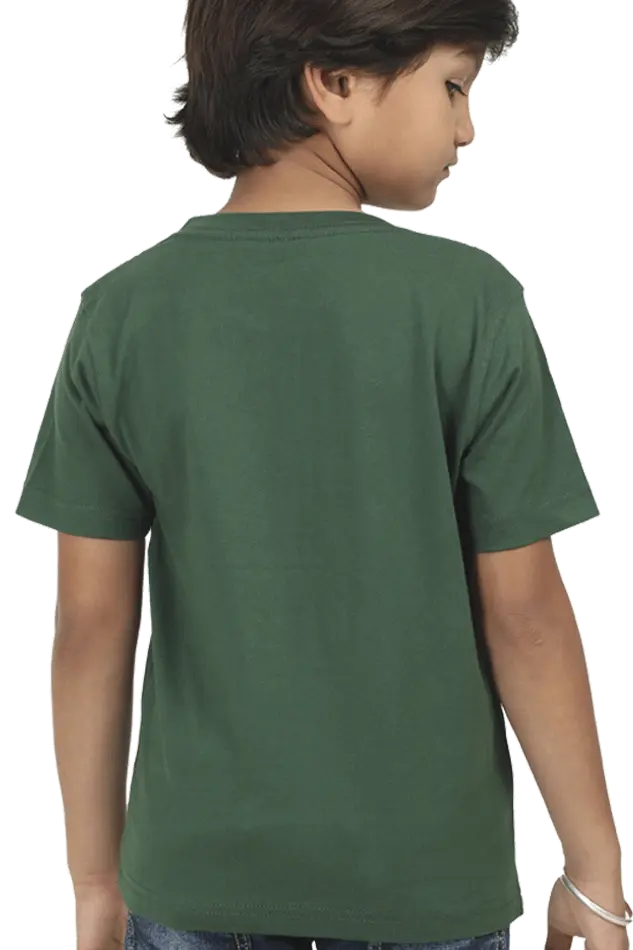 Shivaji Maharaj Valor Round Neck Half Sleeve Classic T-Shirts for Boy Vastrdhamm