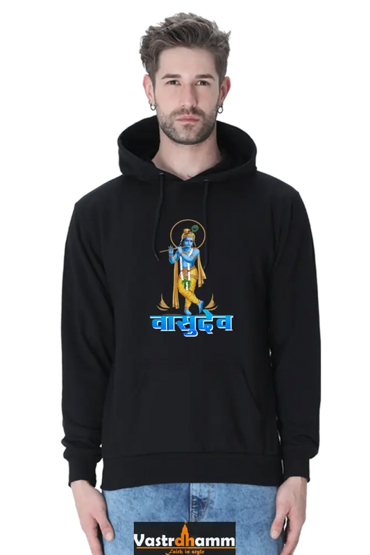 Shree Krishan Divine Joy Hoodie Sweatshirt T-Shirts  for Men Vastrdhamm