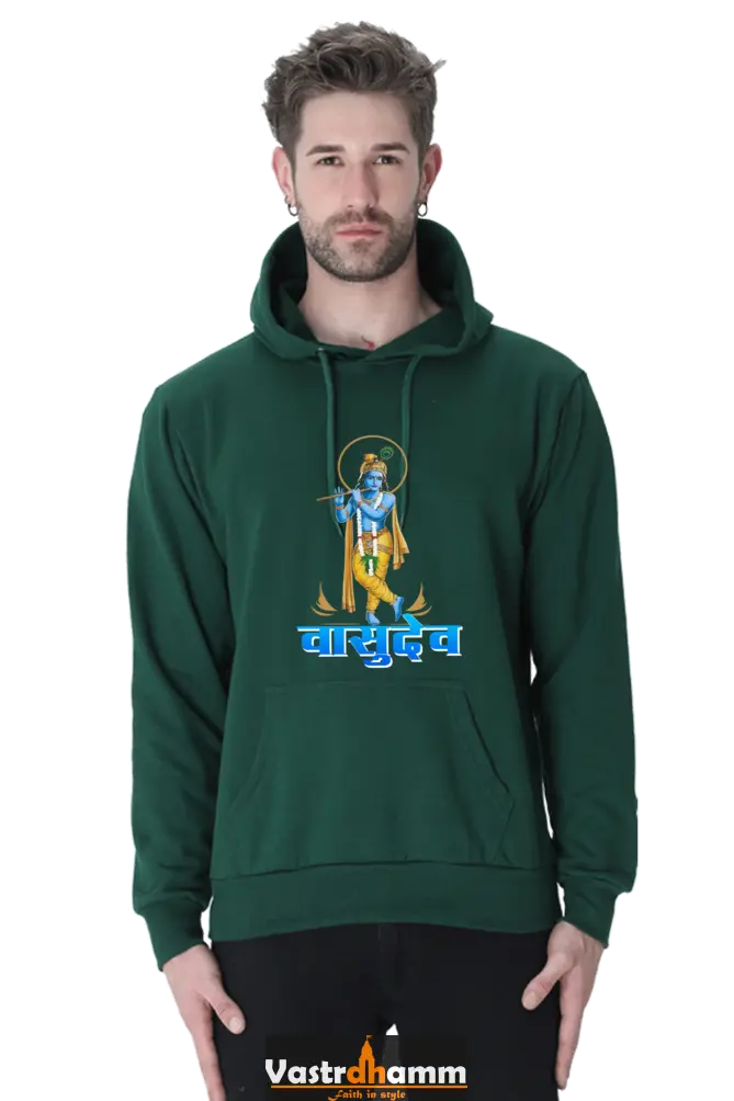 Shree Krishan Divine Joy Hoodie Sweatshirt T-Shirts  for Men Vastrdhamm