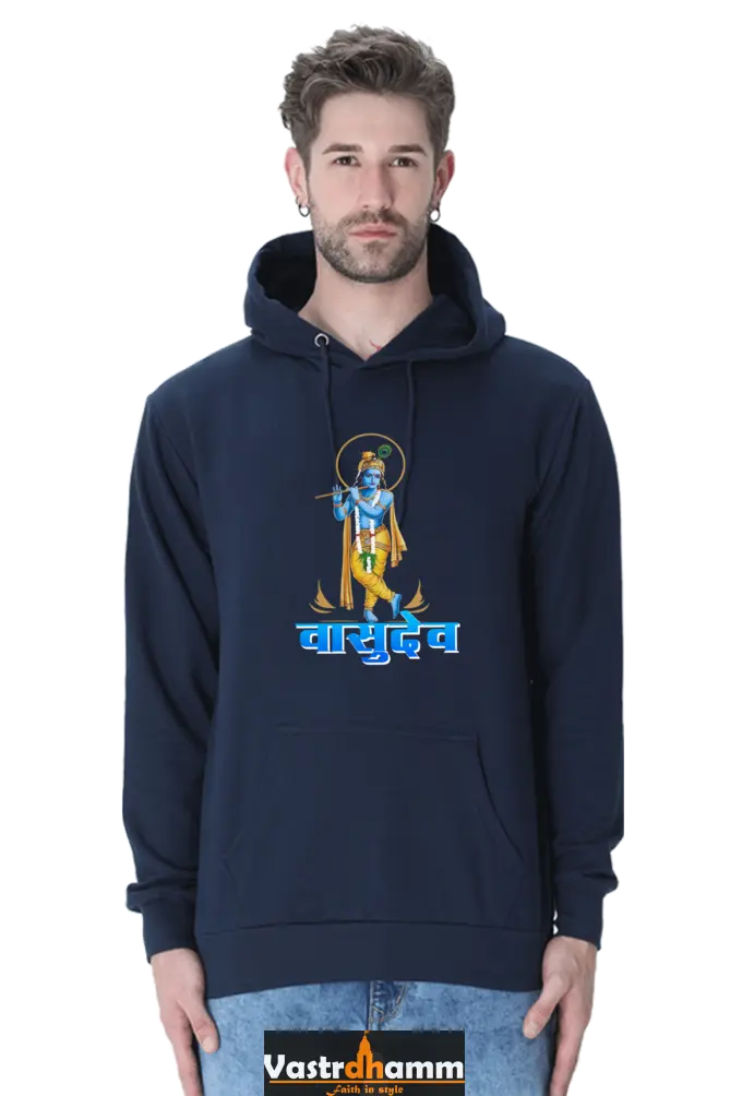 Shree Krishan Divine Joy Hoodie Sweatshirt T-Shirts  for Men Vastrdhamm