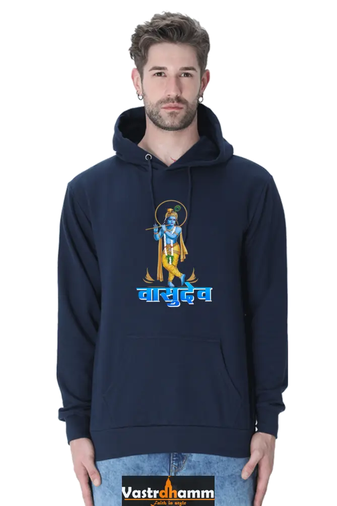 Shree Krishan Divine Joy Hoodie Sweatshirt T-Shirts  for Men Vastrdhamm