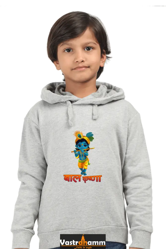 Shree Krishan Divine Love Hoodie Sweatshirt  T-Shirts for Boy Vastrdhamm