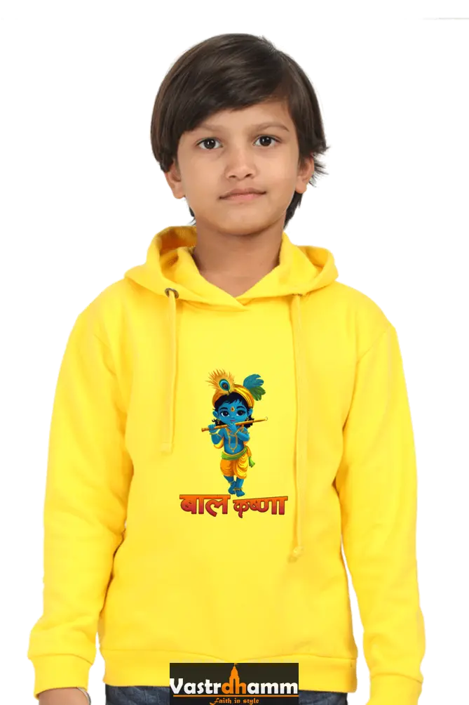 Shree Krishan Divine Love Hoodie Sweatshirt  T-Shirts for Boy Vastrdhamm