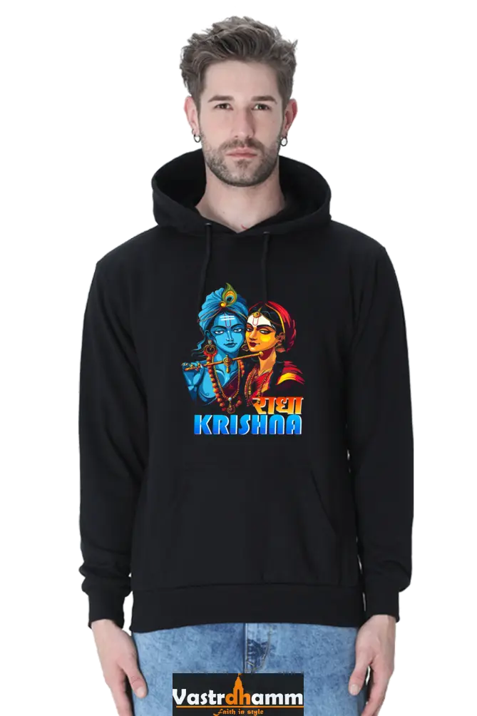 Shree Krishan Govardhan Protector Hoodie Sweatshirt T-Shirts  for Men Vastrdhamm