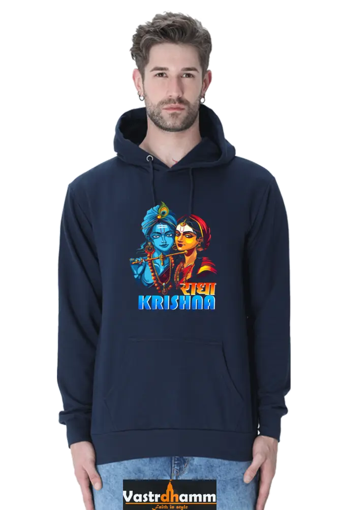 Shree Krishan Govardhan Protector Hoodie Sweatshirt T-Shirts  for Men Vastrdhamm