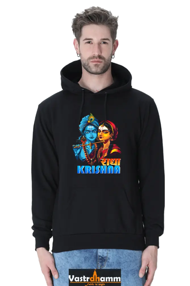 Shree Krishan Govardhan Protector Hoodie Sweatshirt T-Shirts  for Men Vastrdhamm