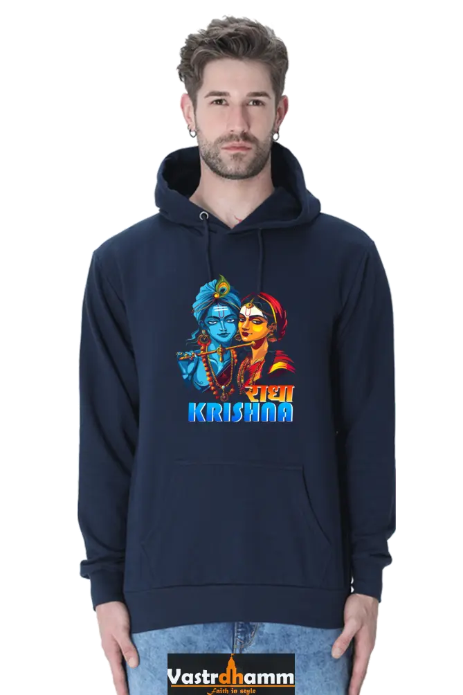 Shree Krishan Govardhan Protector Hoodie Sweatshirt T-Shirts  for Men Vastrdhamm