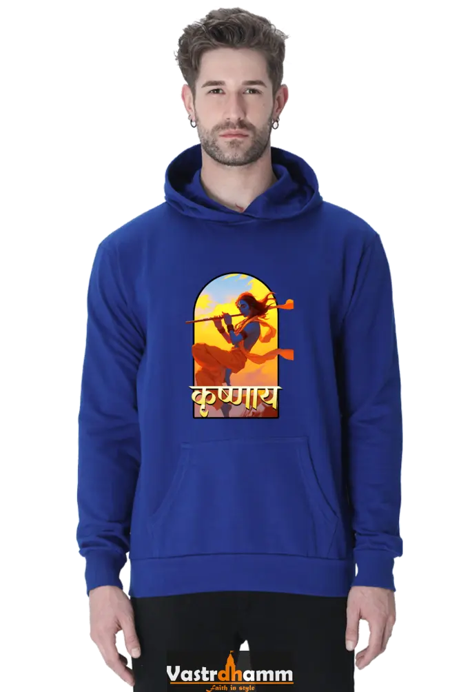 Shree Krishan Kaliya Mardan Hoodie Sweatshirt T-Shirts  for Men Vastrdhamm