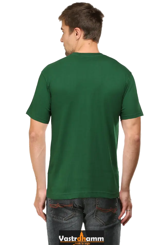 Shree Krishan Kaliya Mardan Round Neck Half Sleeve Classic T-Shirts for Men Vastrdhamm