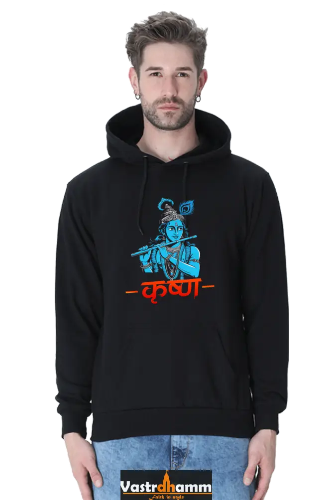 Shree Krishan Makhan Chor Hoodie Sweatshirt T-Shirts  for Men Vastrdhamm