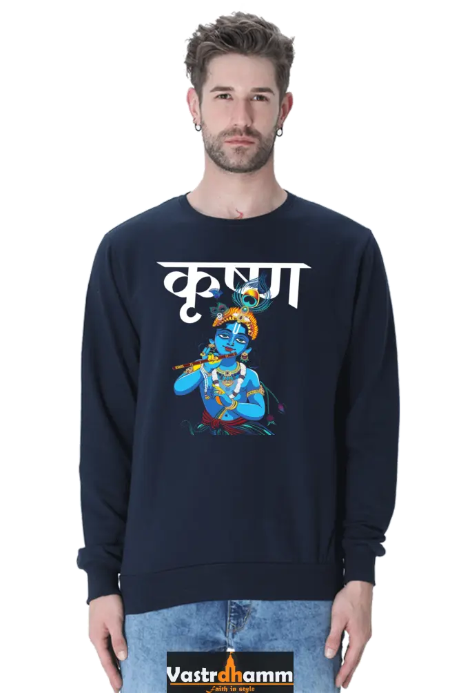 Shree Krishan Makhan Chor Sweatshirt T-Shirts  for Men Vastrdhamm