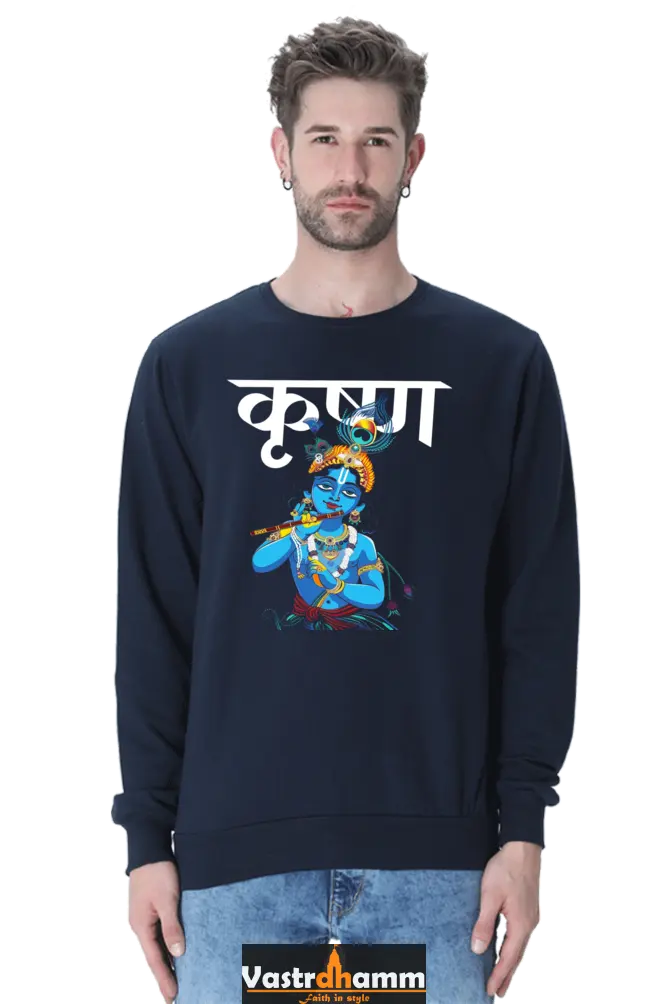 Shree Krishan Makhan Chor Sweatshirt T-Shirts  for Men Vastrdhamm