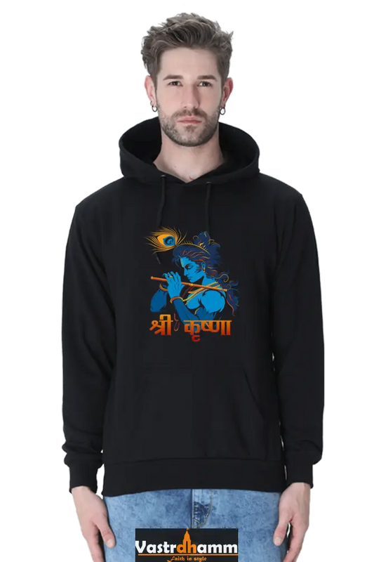 Shree Krishan Murlidhar Hoodie Sweatshirt T-Shirts  for Men Vastrdhamm