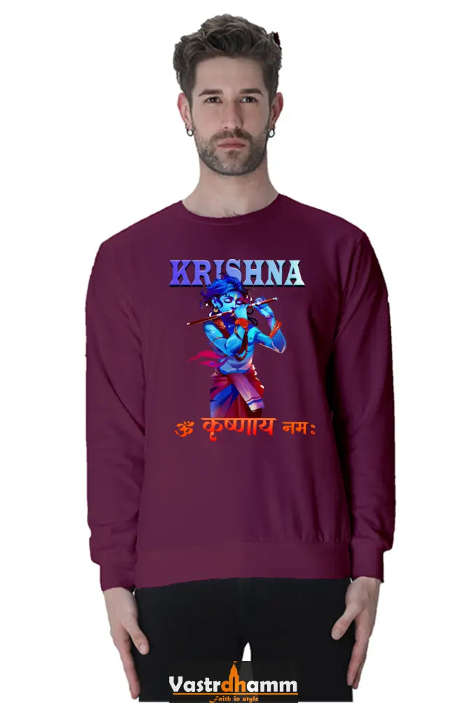 Shree Krishan Murlidhar Sweatshirt T-Shirts  for Men Vastrdhamm