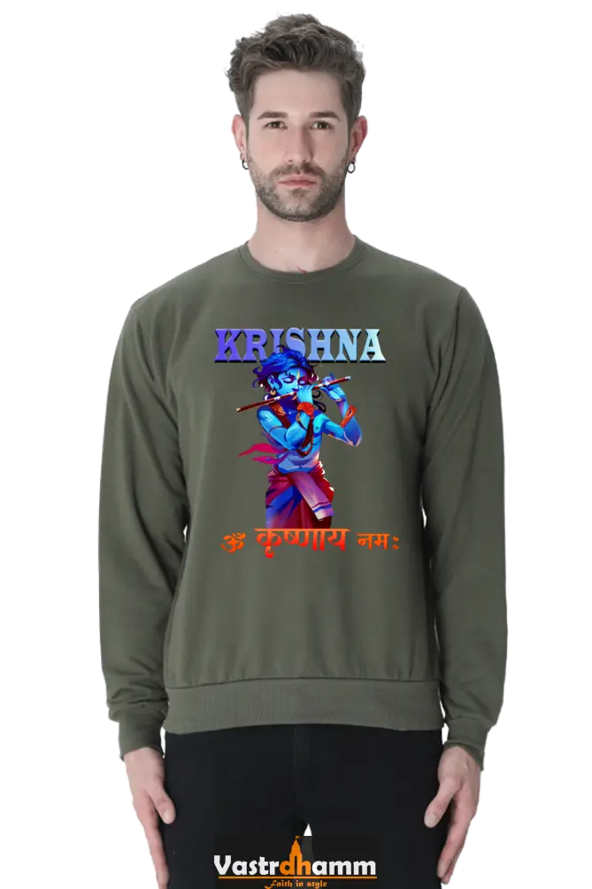 Shree Krishan Murlidhar Sweatshirt T-Shirts  for Men Vastrdhamm