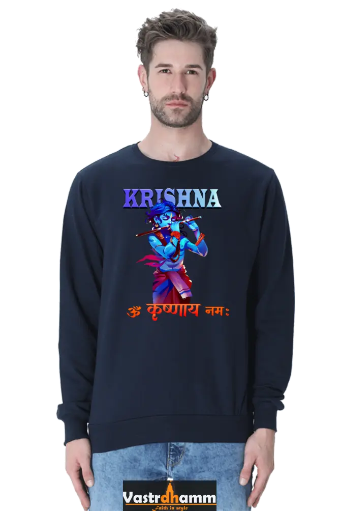 Shree Krishan Murlidhar Sweatshirt T-Shirts  for Men Vastrdhamm