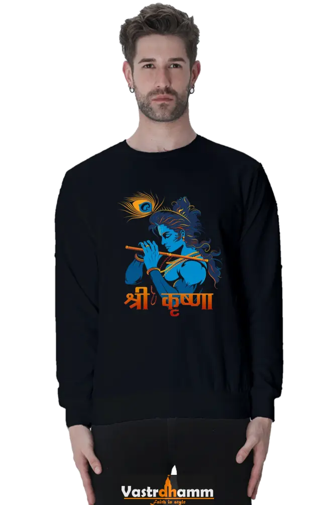 Shree Krishan Radha Krishna Sweatshirt T-Shirts  for Men Vastrdhamm