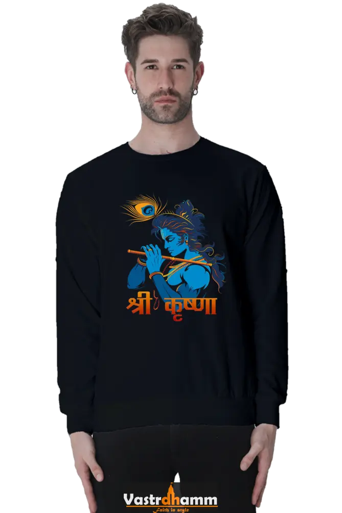 Shree Krishan Radha Krishna Sweatshirt T-Shirts  for Men Vastrdhamm